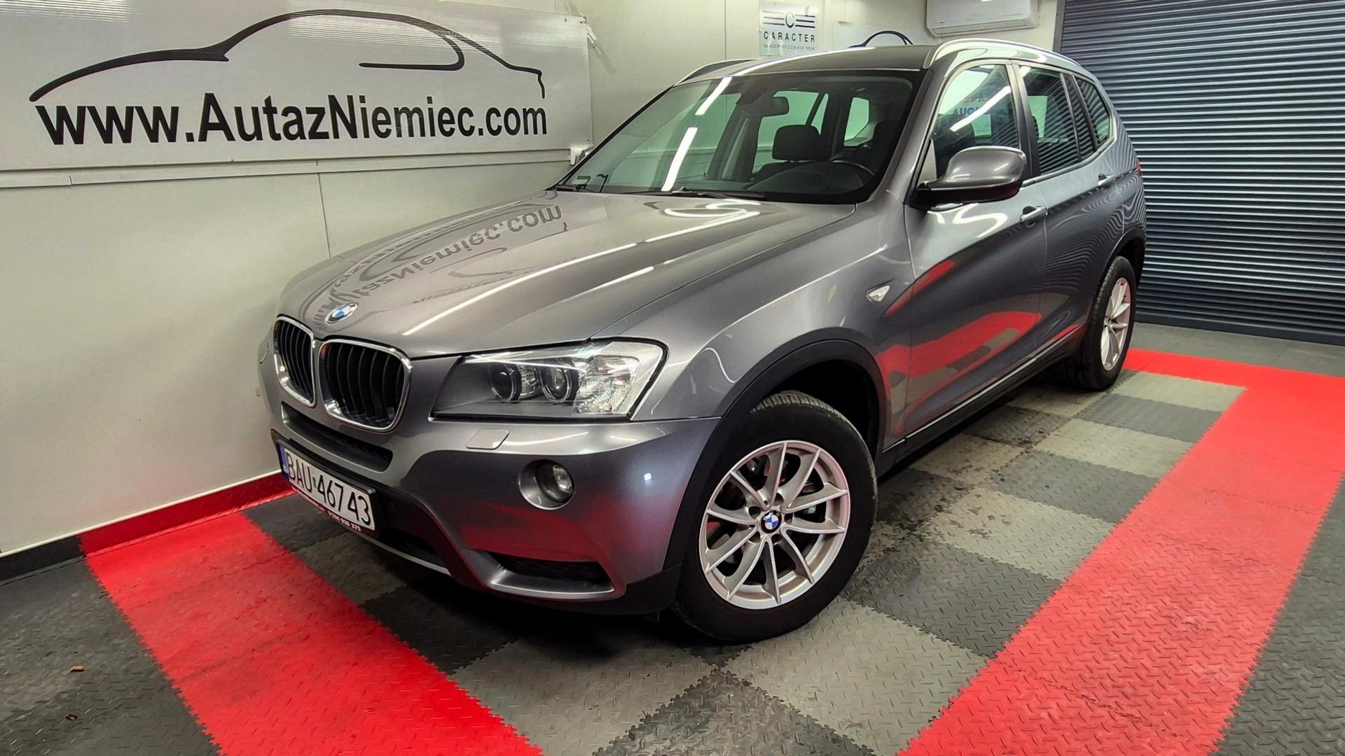 BMW X3 2.0d 4x4 HAK Bi Xenon Nawigacja 