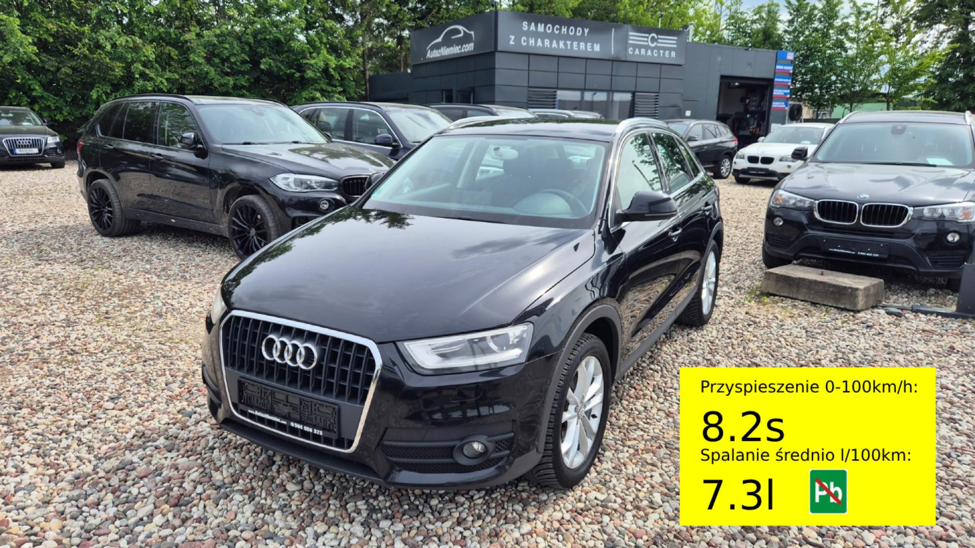 Audi Q3 2.0 TFSI quattro Skóra Nawigacja Bi Xenon Tempomat 