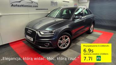 Audi Q3 2.0 TFSI quattro S-Line Nawigacja Skóra 