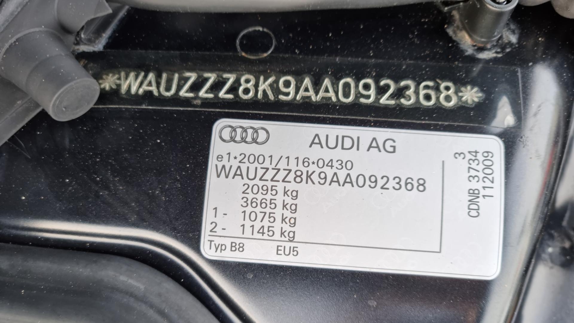 Audi A4 2.0 Turbo S Line Side Assist HAK