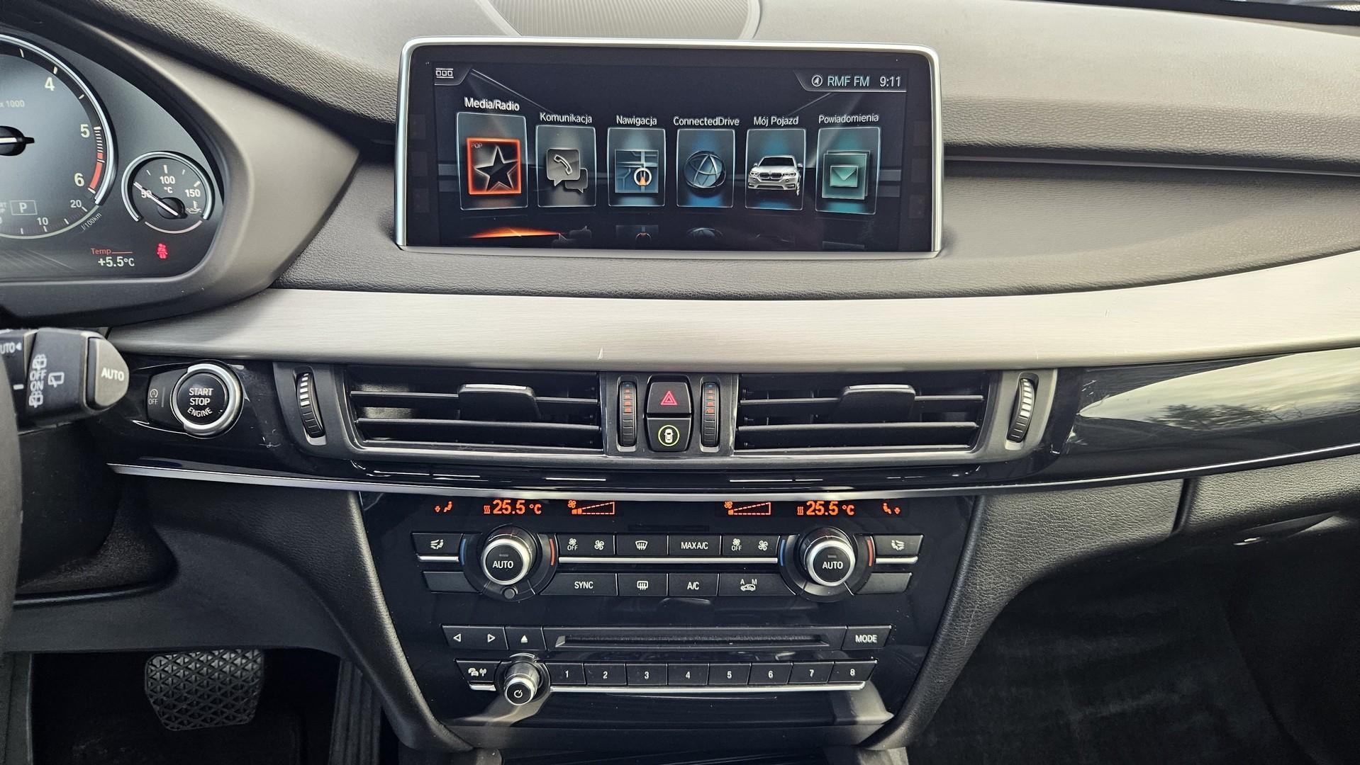 BMW X5 xDrive 25d Lounge Skóra Aktywny tempomat kamera 360