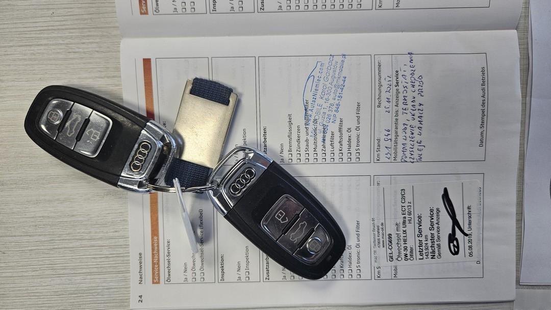 Audi A4 1.8 tfsi Ambition Nawigacja Tempomat Grzane fotele 