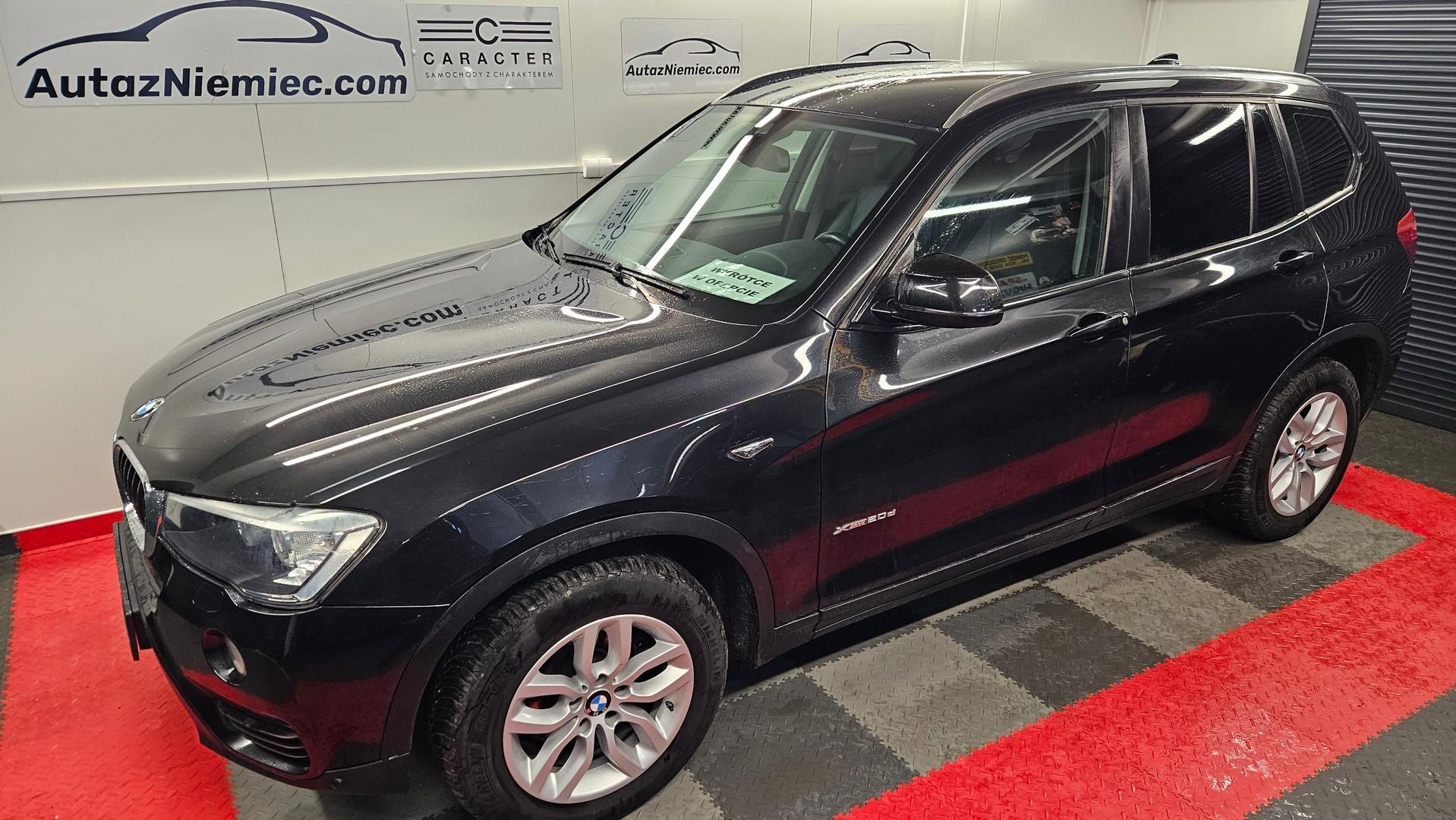 BMW X3 xDrive 20d Automat Skóra Nawigacja Kamera HAK